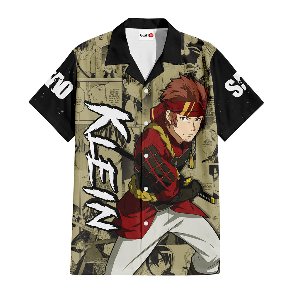 Klein Hawaiian Shirt Manga Style