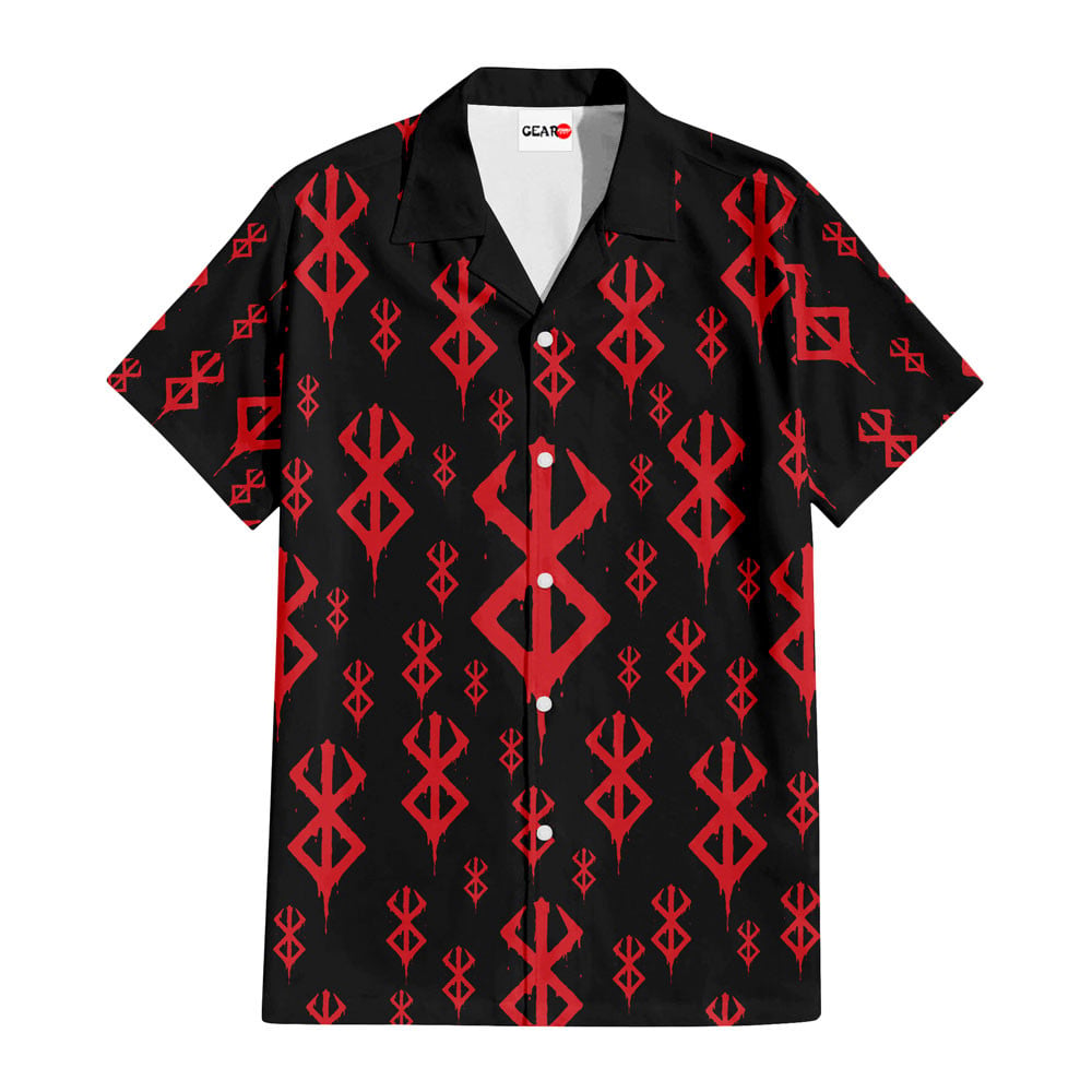 Brand Of Sacrifice Symbol Hawaiian Shirt Manga Style