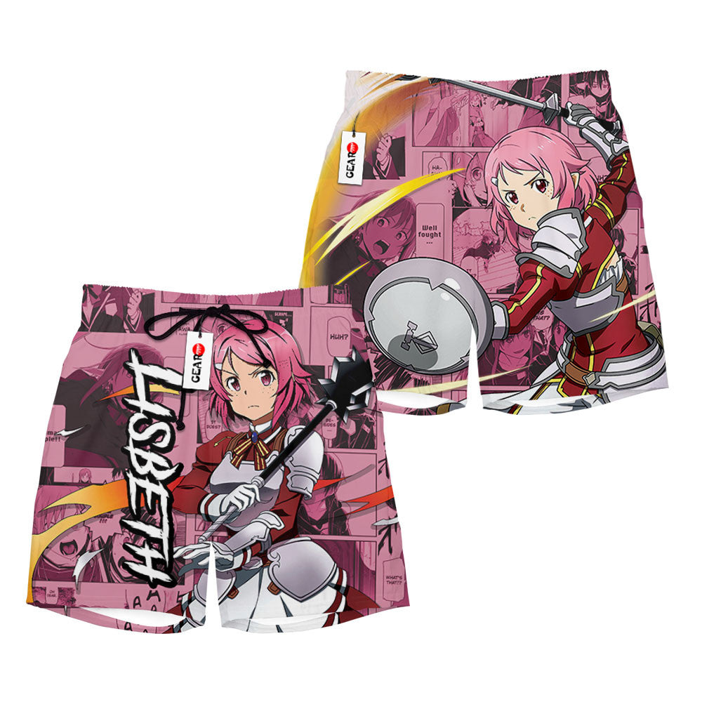 Lisbeth Beach Shorts Manga