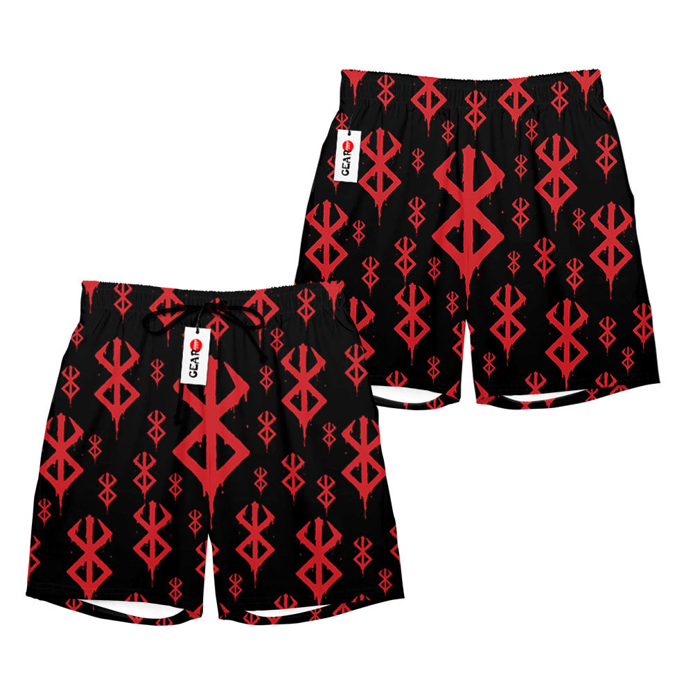 Brand Of Sacrifice Symbol Beach Shorts Manga