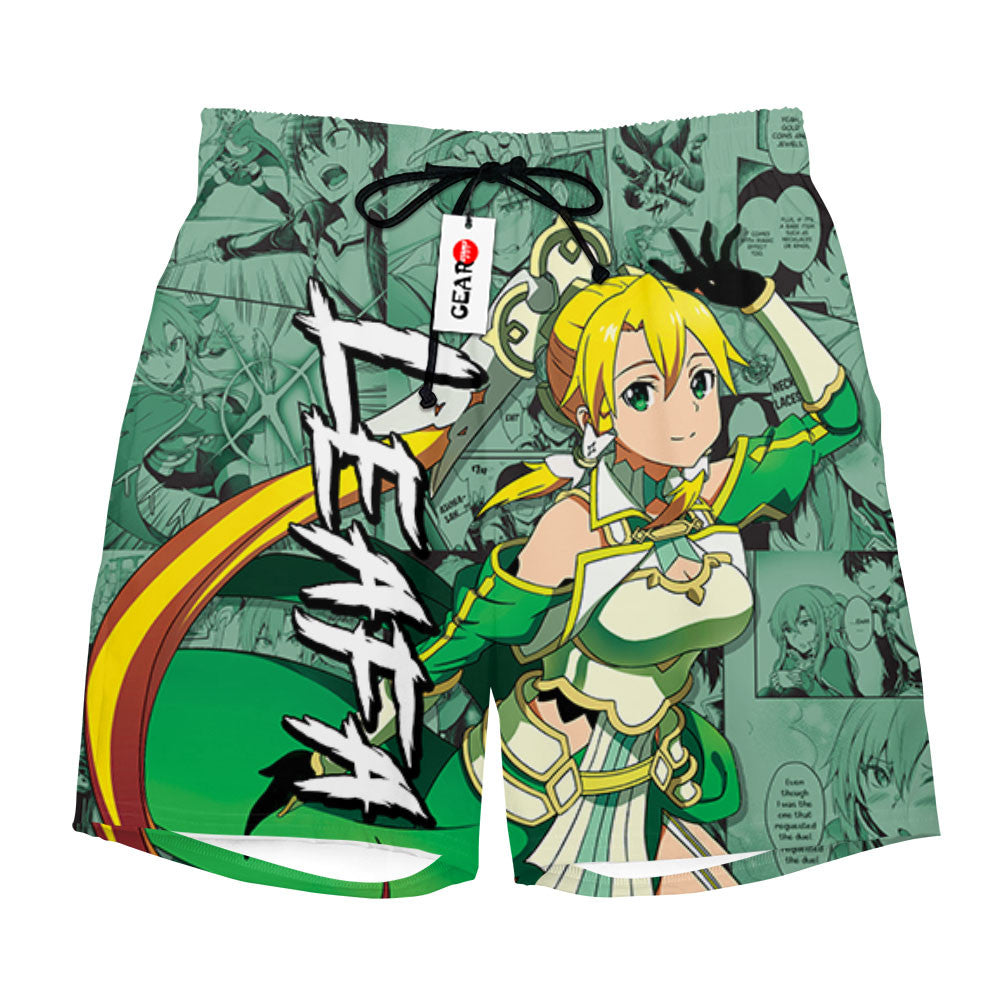 Leafa Beach Shorts Manga