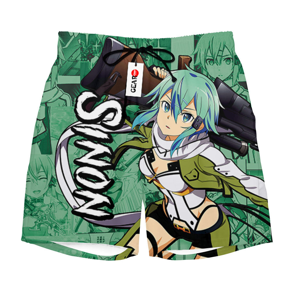 Sinon Beach Shorts Manga