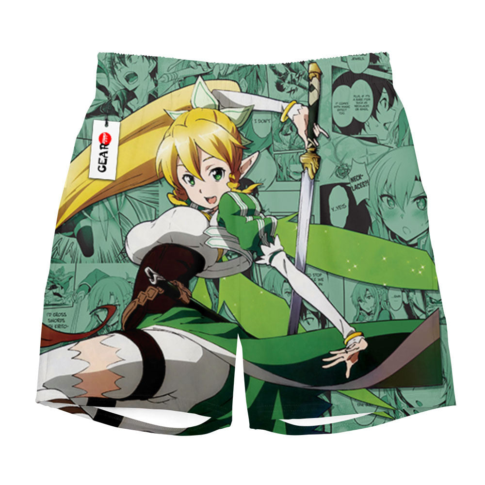 Leafa Beach Shorts Manga