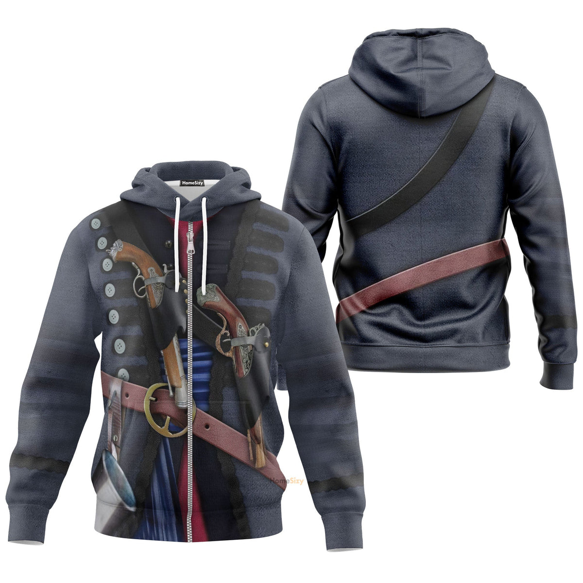 QT209029Hg Pirate Custom Cosplay Costume Hoodie
