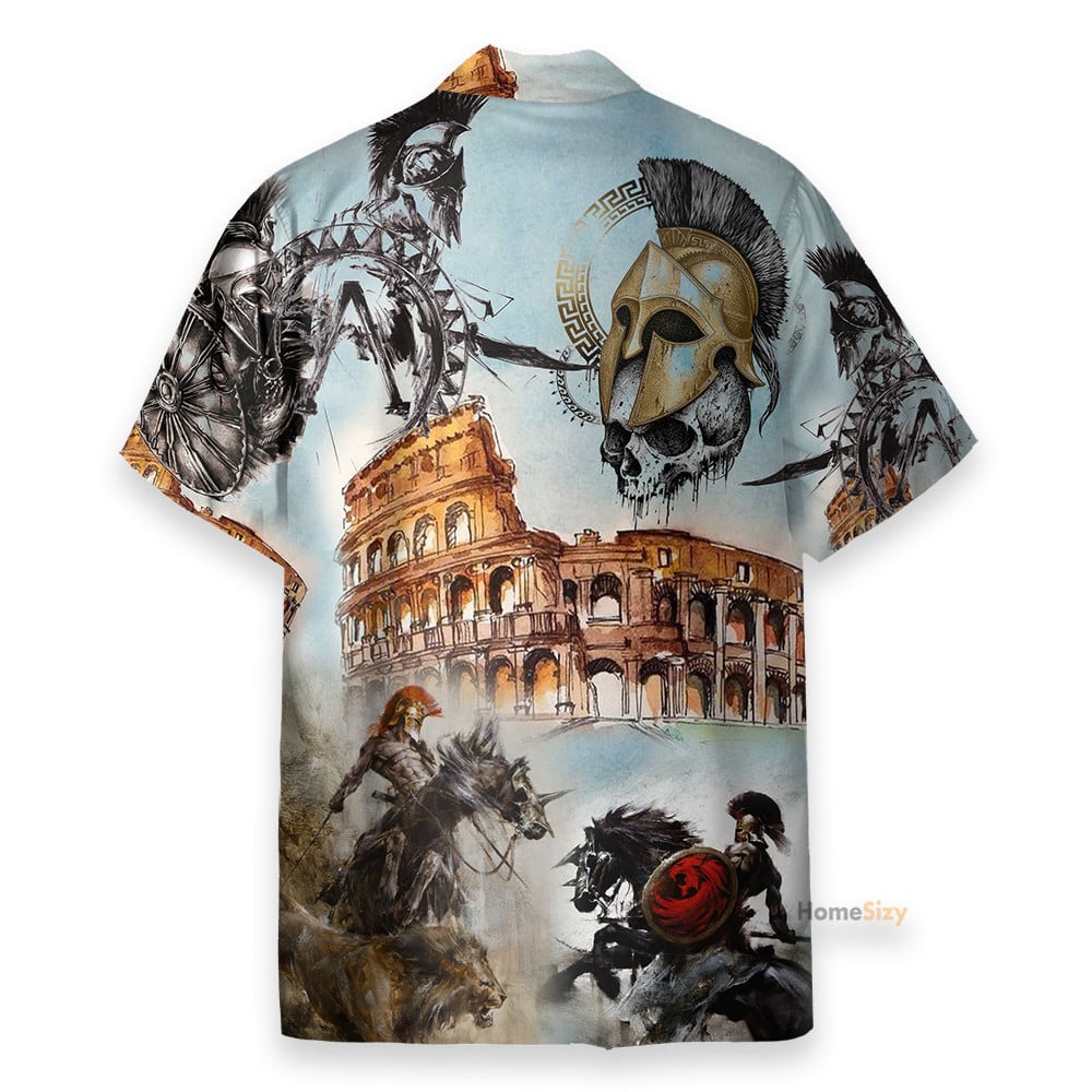 Amazing Roman Empire Men's Button's Up Shirts - Hawaiian Shirt