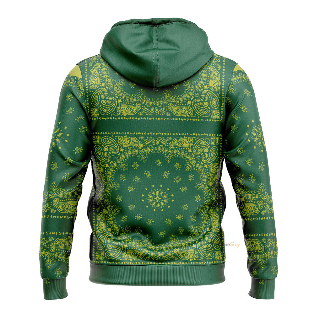 Snoop Green Bandana Custom Hoodie QT307224