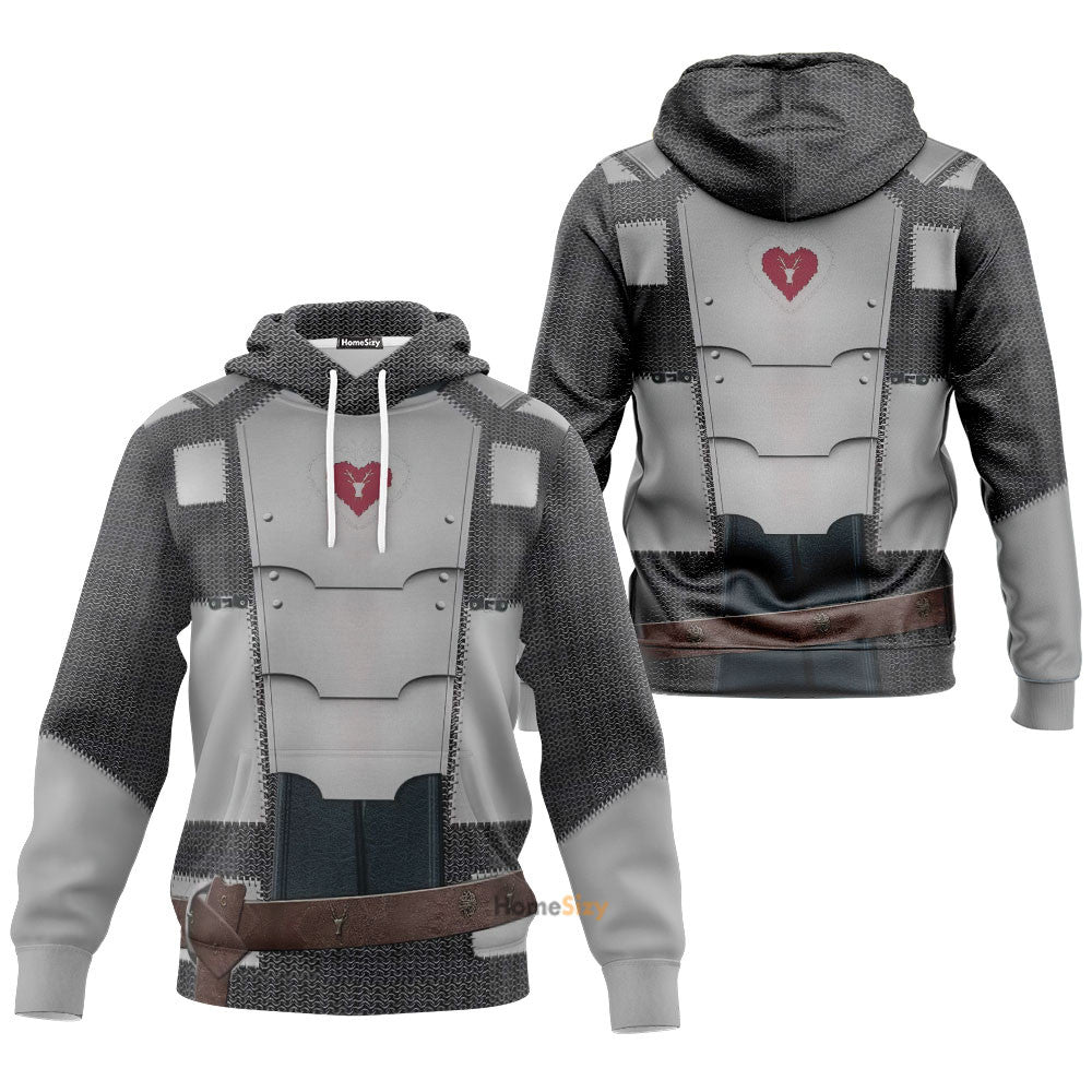 QT210246Hf Stannis Baratheon Custom Cosplay Costume Hoodie