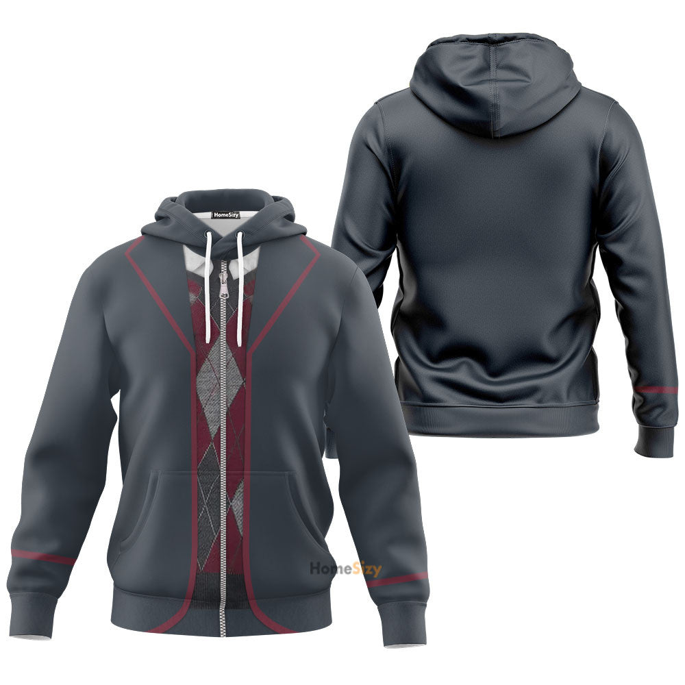 Umbrella Academy Number 5 Custom Cosplay Costume Hoodie QT209114Hg