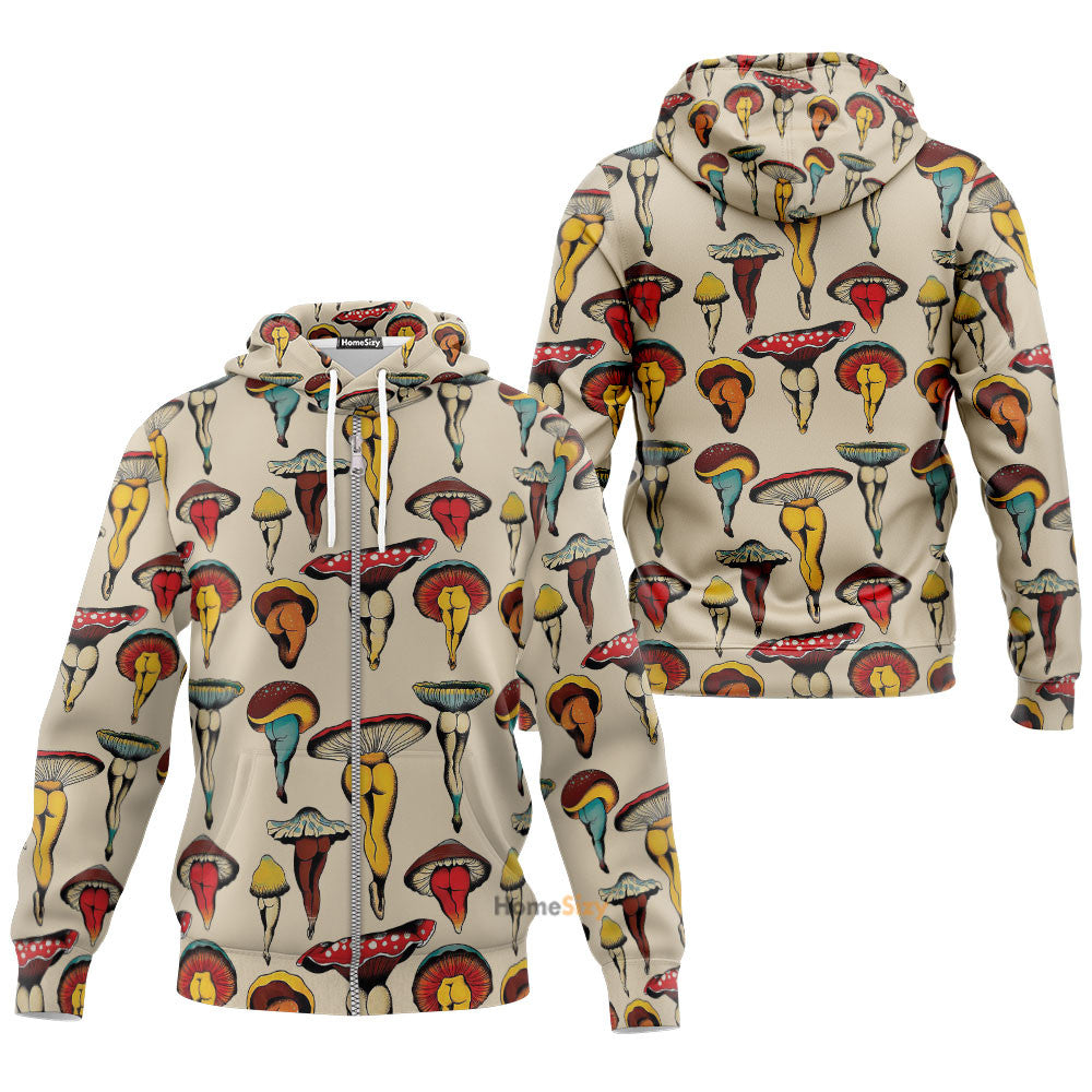 Sexy Mushroom Custom Tshirt Hoodie QT205344Hf