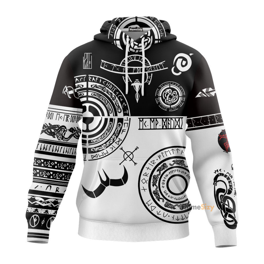 Baldur Tattoo Art Hoodie QT301025Hf