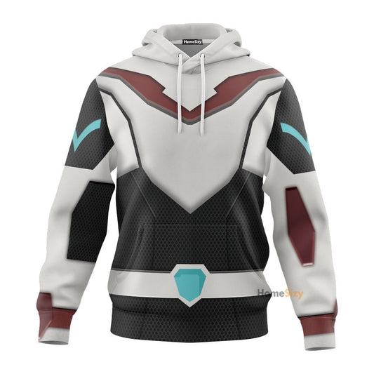 Voltron Legendary Defender Keith Kogane Armor Cosplay Costume Tshirt Hoodie QT210471Hc