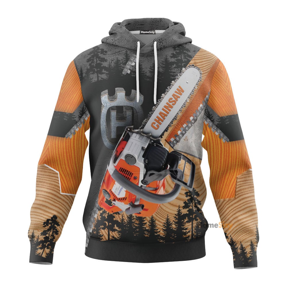 Chainsaw Custom Hoodie QT212405Tf