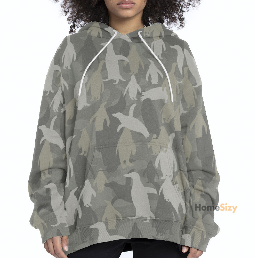 Penguins Camo Custom Tshirt Hoodie QT301139Tf