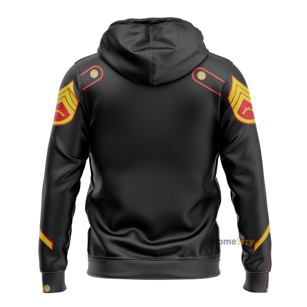 Marine Corps Uniform Custom Cosplay Costume Hoodie QT210459Hg