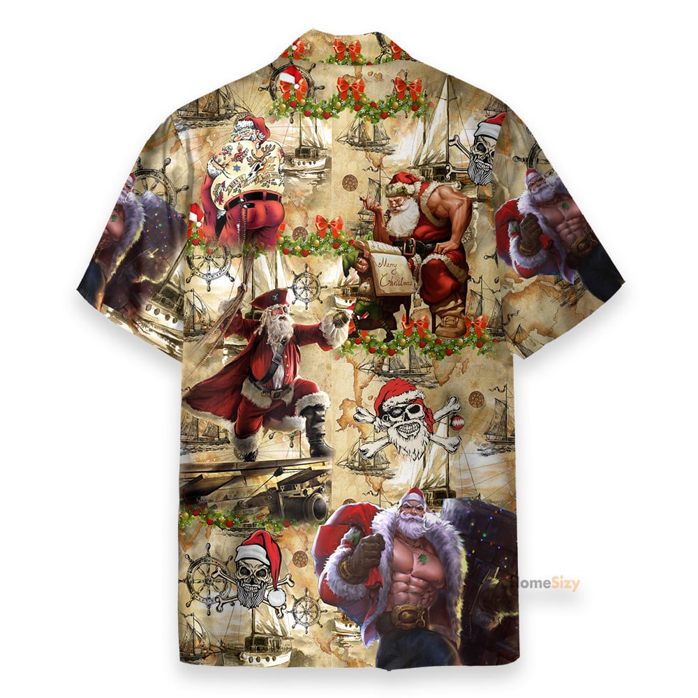 Amazing Pirate Santa Claus - Hawaiian Shirt