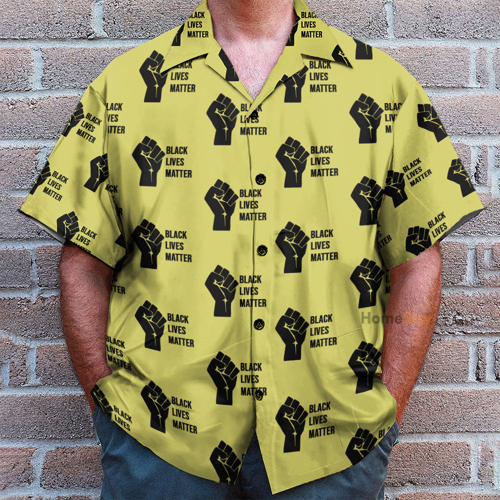Black Lives Matter - Hawaiian Shirt & Beach Shorts