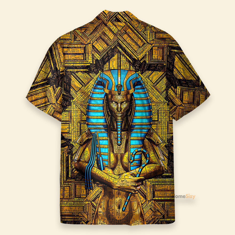 Sacred Queen Pharaoh Egyptian Cosplay Costume - Hawaiian Shirt