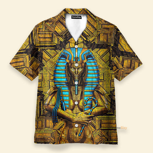 Sacred Queen Pharaoh Egyptian Cosplay Costume - Hawaiian Shirt