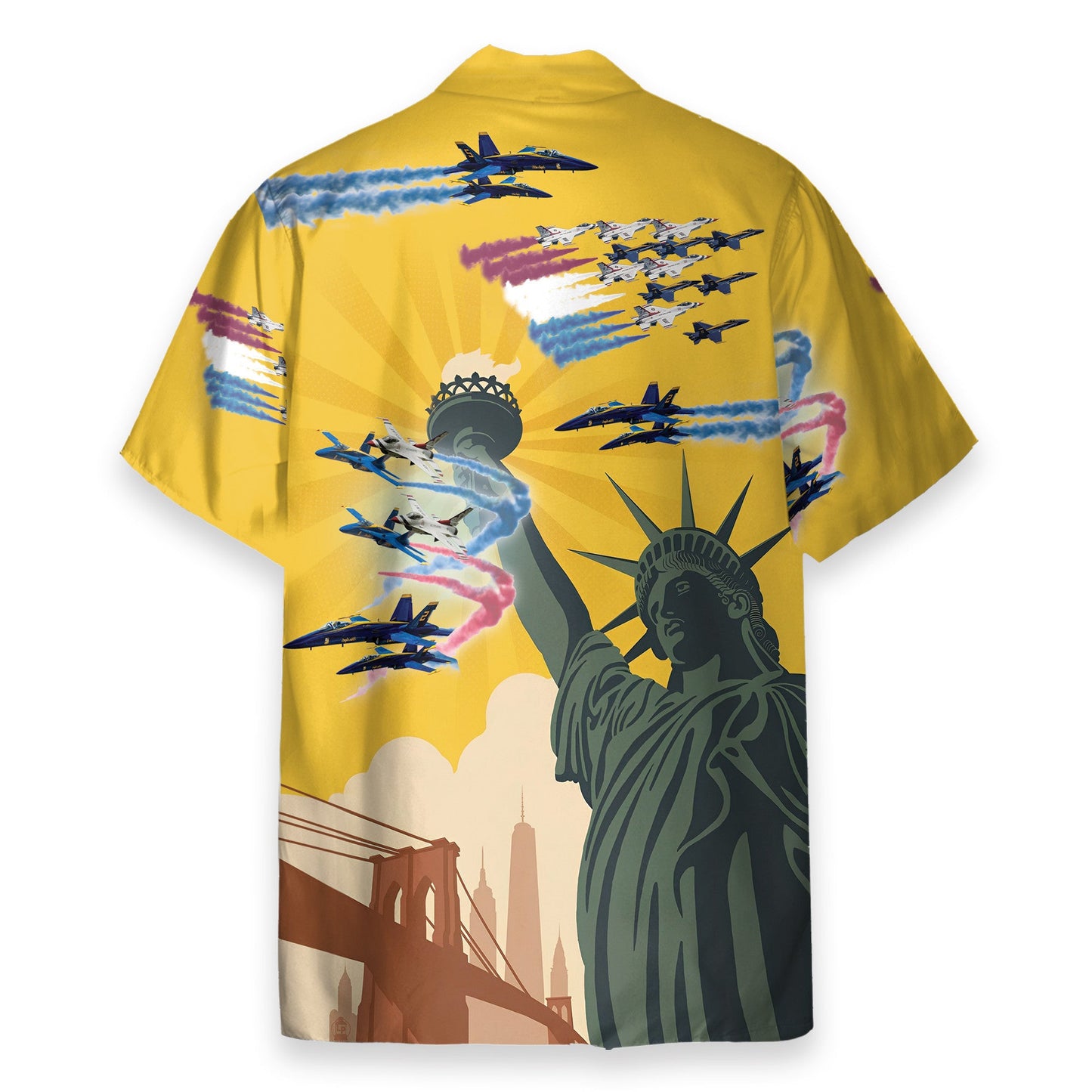 US Blue Angels & Thunderbirds 4th July Idependence Day - Hawaiian Shirt