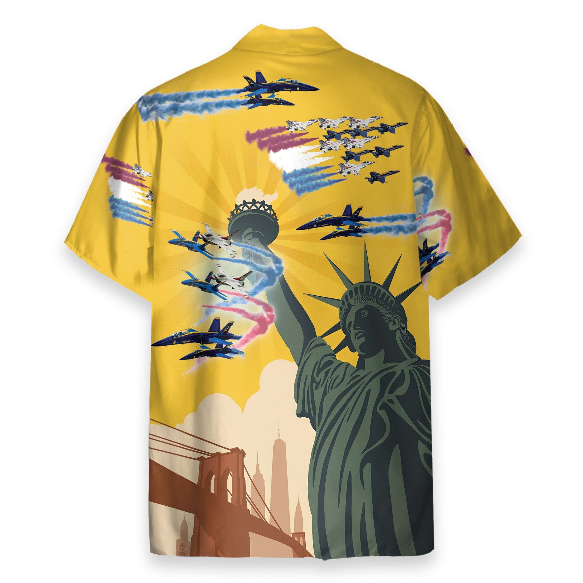 US Blue Angels & Thunderbirds 4th July Idependence Day - Hawaiian Shirt