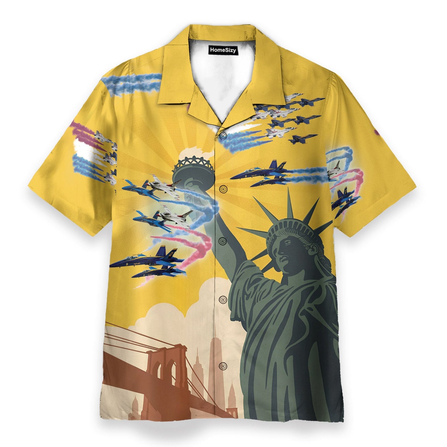 US Blue Angels & Thunderbirds 4th July Idependence Day - Hawaiian Shirt