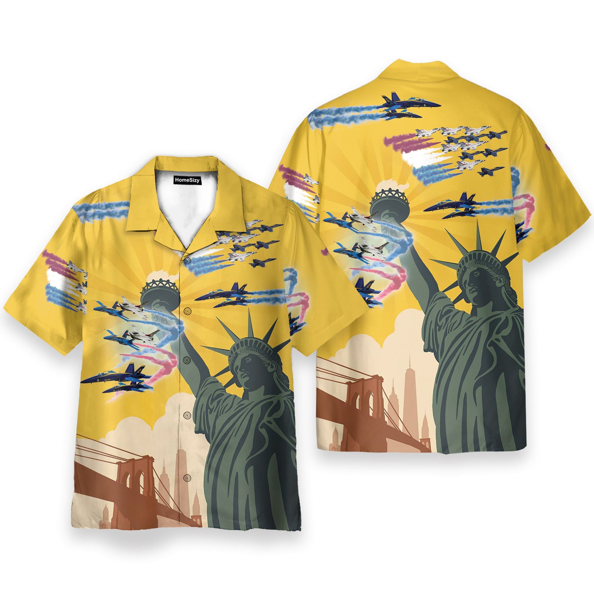 US Blue Angels & Thunderbirds 4th July Idependence Day - Hawaiian Shirt