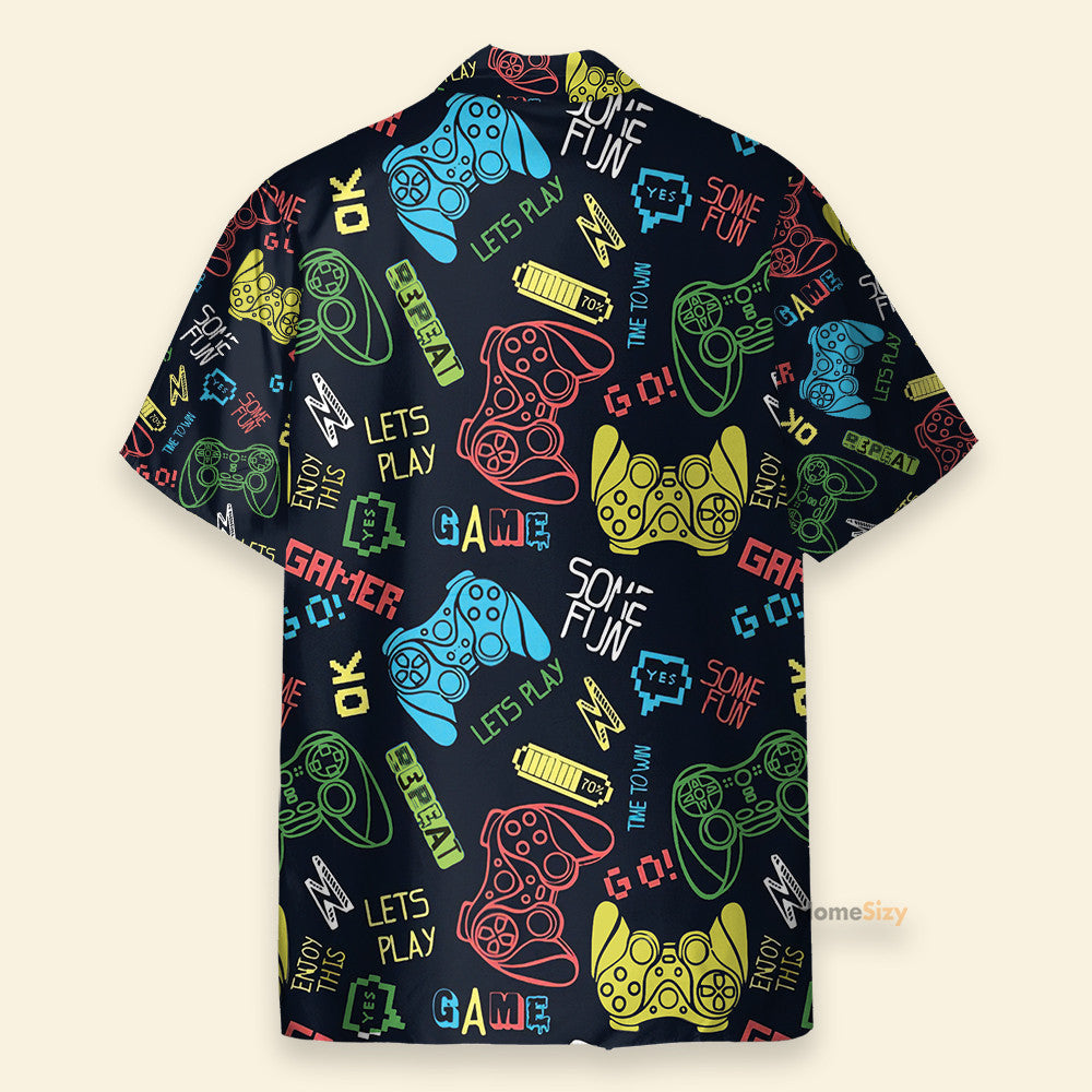 Amazing Gamer Funny Button's Up Shirts - Hawaiian Shirt