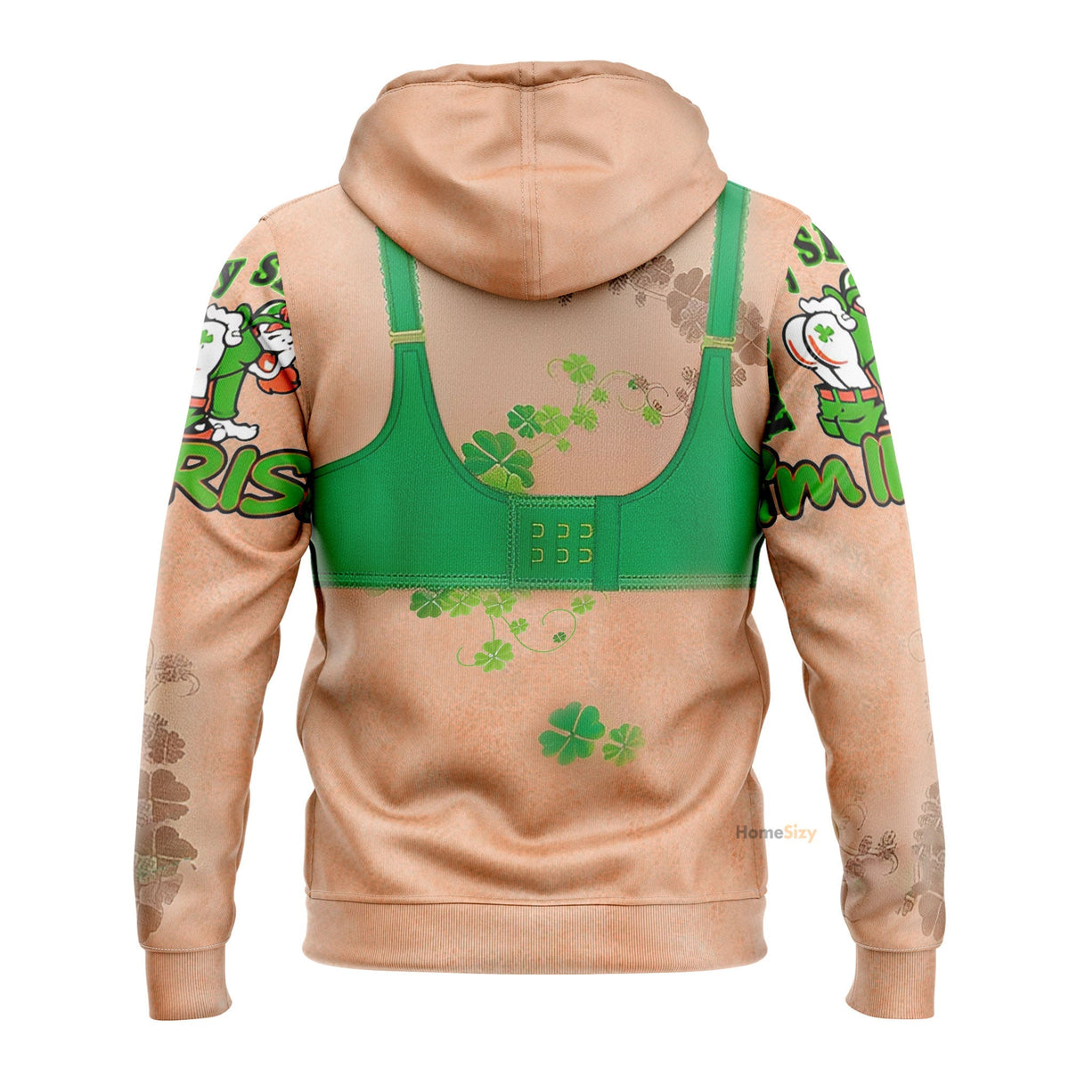 St. Patrick's Day Women Funny Ugly Custom Cosplay Costume T-Shirts Hoodie