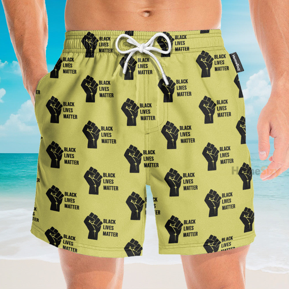 Black Lives Matter - Hawaiian Shirt & Beach Shorts