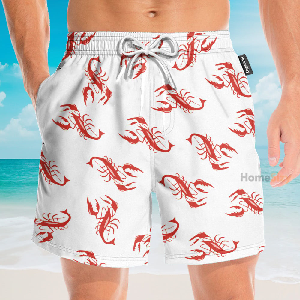 Kramer Lobster Funny Button's Up Shirts - Hawaiian Shirt & Beach Shorts