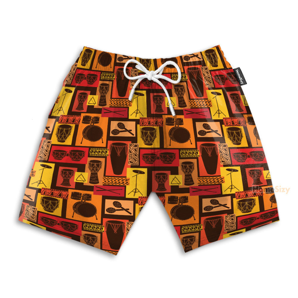 Drums Percussion Sets Egyptian - Hawaiian Shirt & Beach Shorts