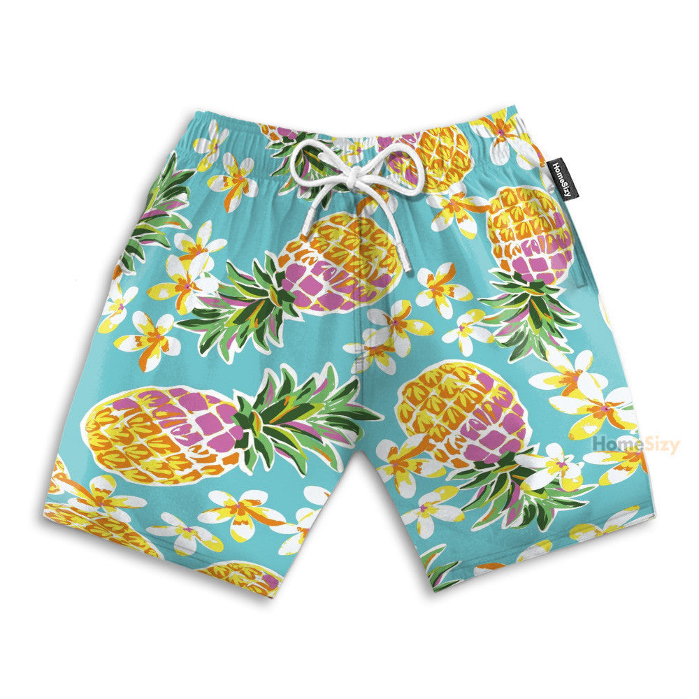 Amazing Pineapple Funny Button's Up Shirts - Hawaiian Shirt & Beach Shorts