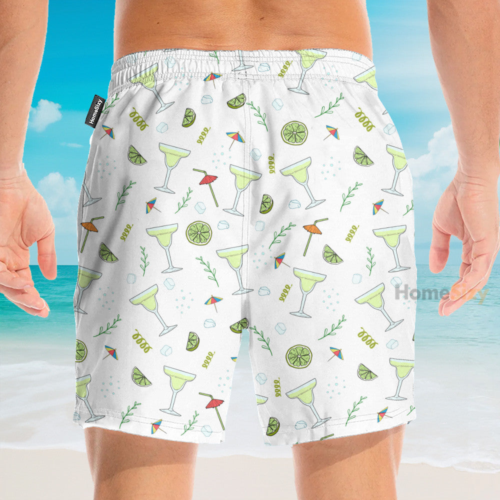 Amazing Margarita Men's Button's Up Shirts - Hawaiian Shirt & Beach Shorts
