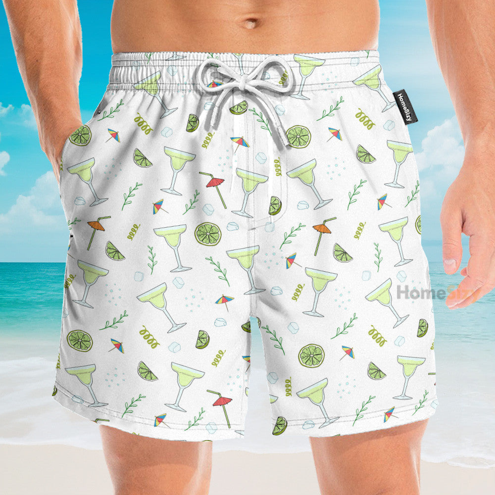 Amazing Margarita Men's Button's Up Shirts - Hawaiian Shirt & Beach Shorts