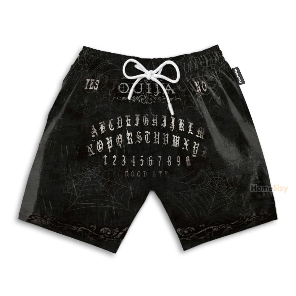 Wicca Ouija Board Men's Button's Up Shirts - Hawaiian Shirt & Beach Shorts