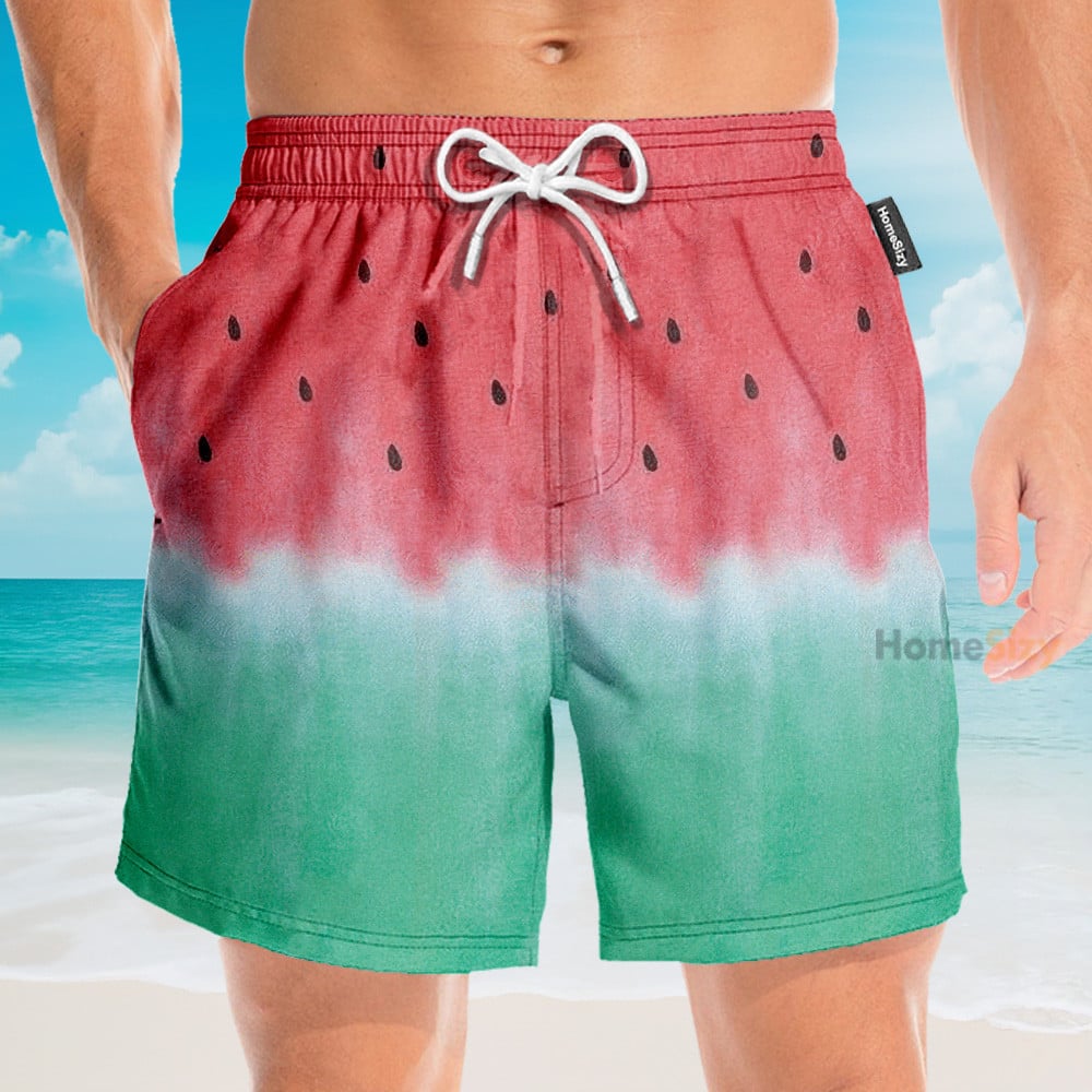 Watermelon Funny Button's Up Shirts - Hawaiian Shirt & Beach Shorts
