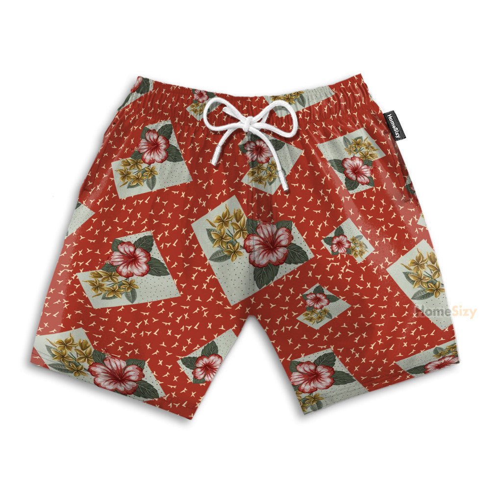 Herbert I McDunnough Nicolas Cage In Raising Arizona Cosplay Costume - Hawaiian Shirt & Beach Shorts