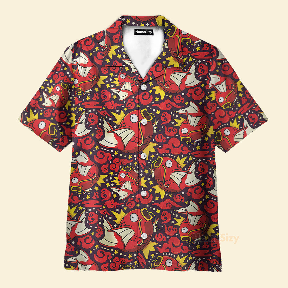 PoMo Seamless Pattern V23 - Hawaiian Shirt