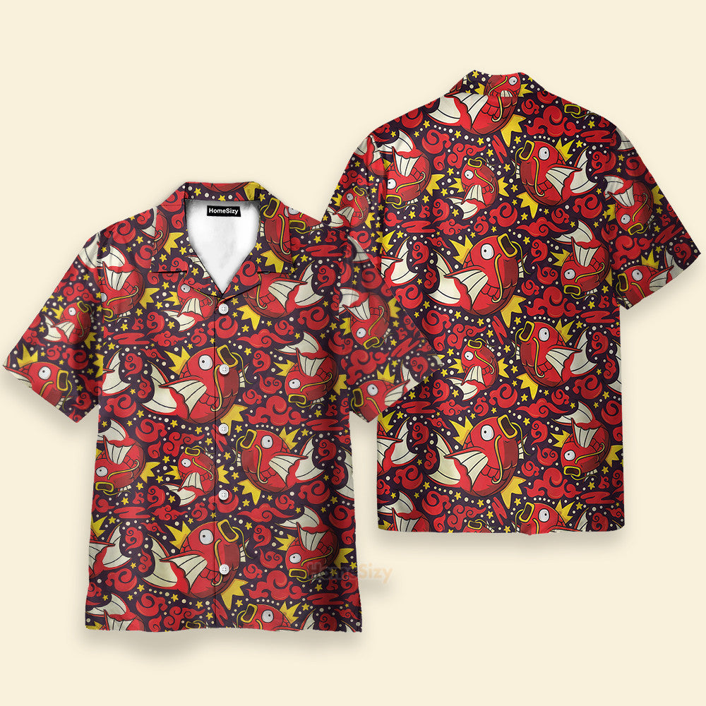 PoMo Seamless Pattern V23 - Hawaiian Shirt