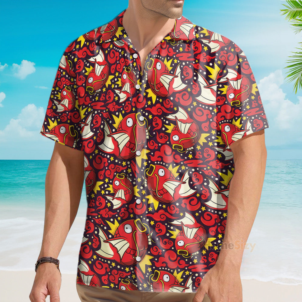 PoMo Seamless Pattern V23 - Hawaiian Shirt