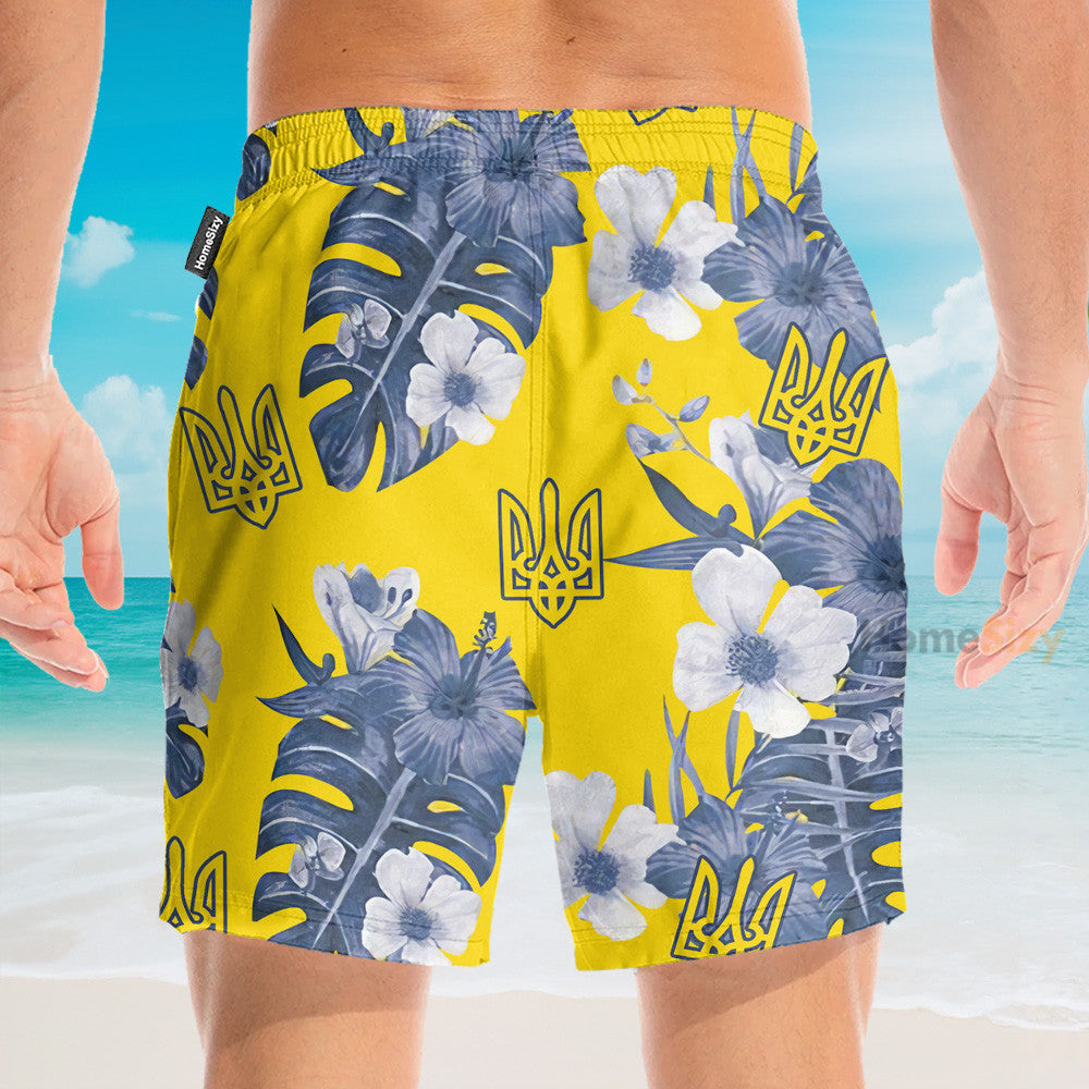 Ukrainian Symbol Support Ukraine Merch - Hawaiian Shirt & Beach Shorts
