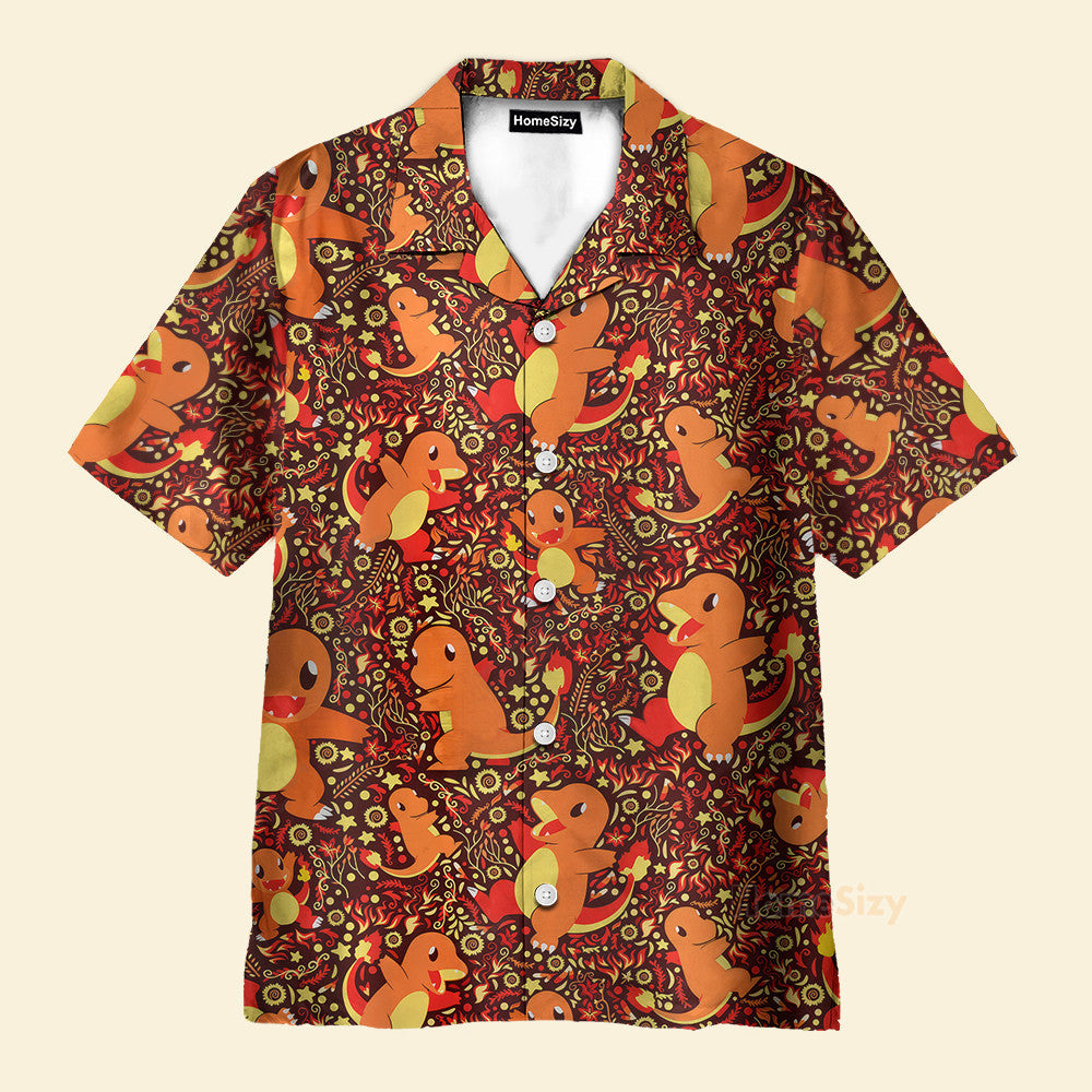 PoMo Seamless Pattern V18 - Hawaiian Shirt