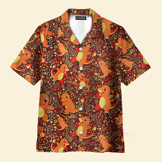 PoMo Seamless Pattern V18 - Hawaiian Shirt