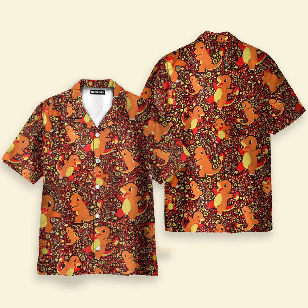 PoMo Seamless Pattern V18 - Hawaiian Shirt