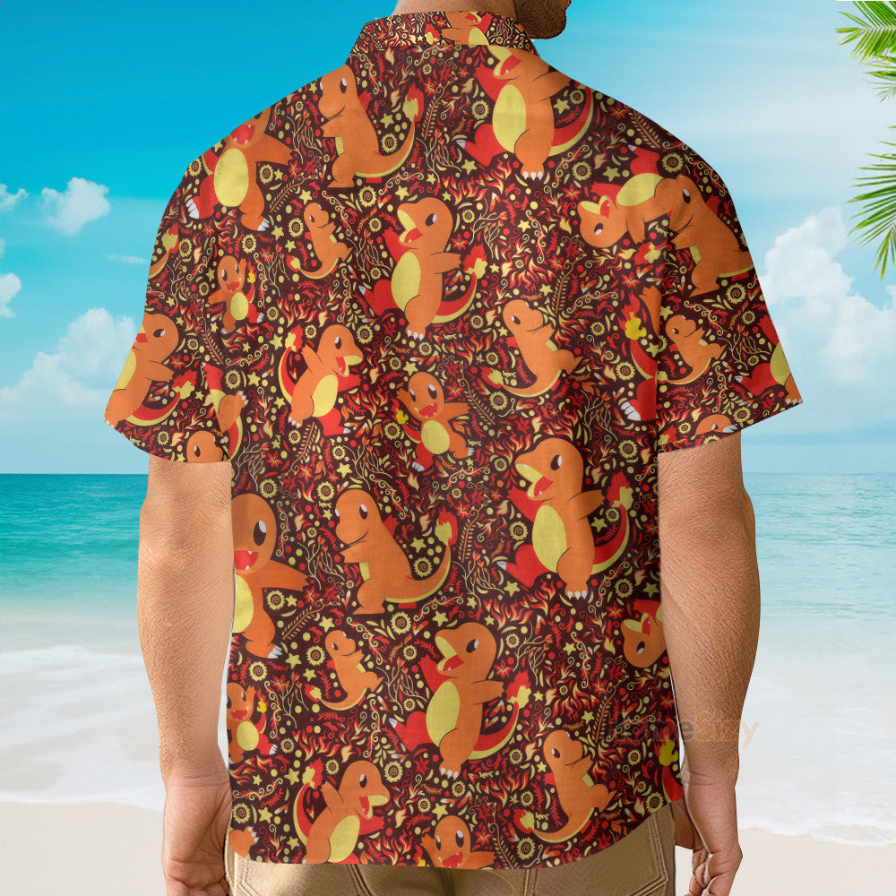 PoMo Seamless Pattern V18 - Hawaiian Shirt