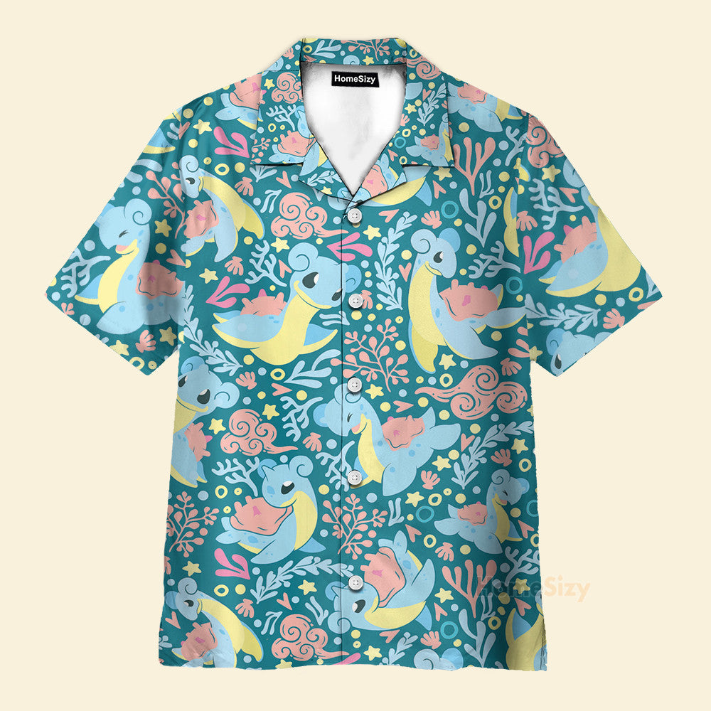 PoMo Seamless Pattern V4 - Hawaiian Shirt