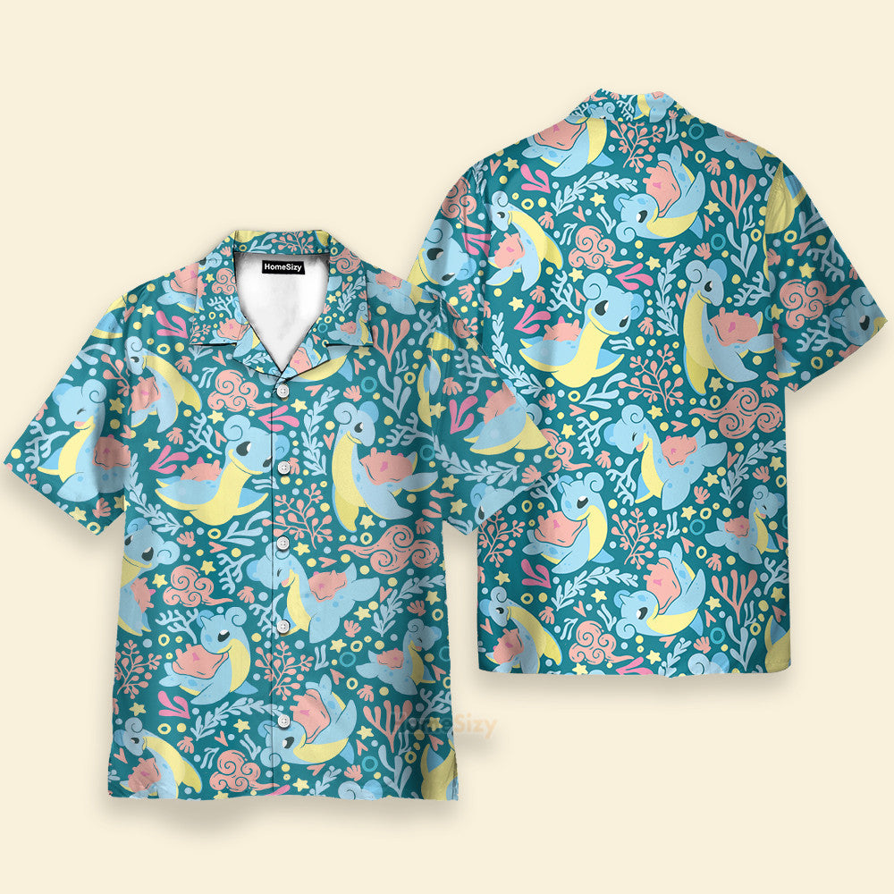 PoMo Seamless Pattern V4 - Hawaiian Shirt