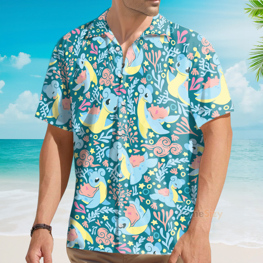 PoMo Seamless Pattern V4 - Hawaiian Shirt