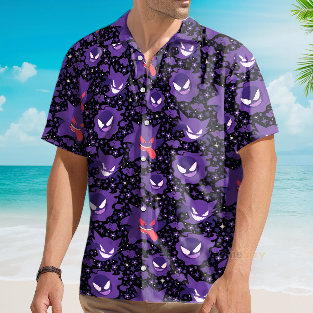 PoMo Seamless Pattern V17 - Hawaiian Shirt