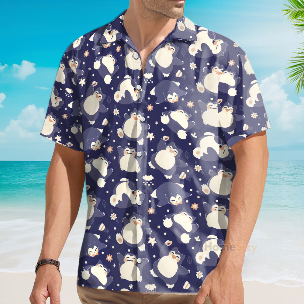 PoMo Seamless Pattern V19 - Hawaiian Shirt